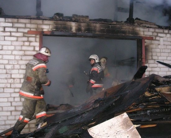 Пожар в Россошанском районе