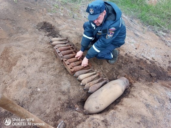 Уничтожение взрывоопасных предметов